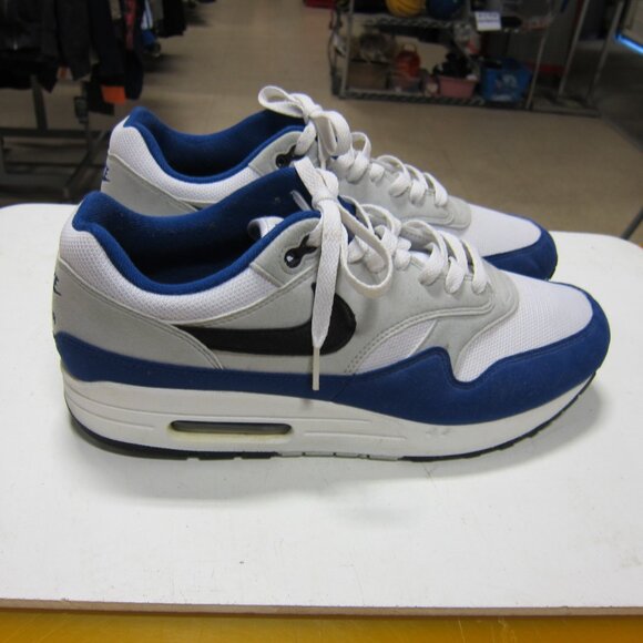 Nike Air Max 1 Men's 11.5 Deep Royal Blue/White/Grey Shoe's FD9082-100 - Picture 3 of 9